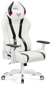 Diablo X-Horn 2.0 gamer szék Nagy méret: Fehér-fekete