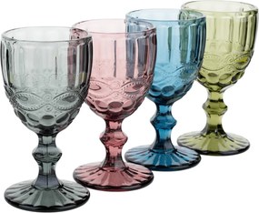 4 darabos borospohár készlet, 240ml, SAVOY TYP 3