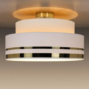 Mennyezeti lámpa TAMI 1xE27/60W/230V átm. 40 cm fehér/arany