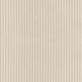 Krémszínű kordbársony kinyitható tárolóhelyes sarokkanapé (variálható sarok) Luma – Ropez