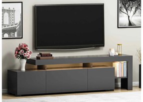 Design TV asztal Calissa 192 cm antracit