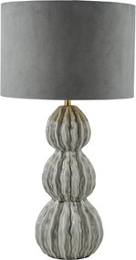 Dar Lighting modern asztali lámpa lorelai szürke darlor4239