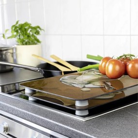 WENKO 2521280100 - Fedőlap 52x30 cm, színes/szürke/átlátszó