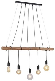 Leuchten Direkt 15515-18 - Csillár zsinóron DAMIAN 5xE27/60W/230V