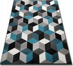 Modern Szőnyeg 80X150 Puha Vegyes Minták