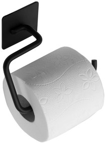 Falra szerelhető wc papír tartó Black 322191A