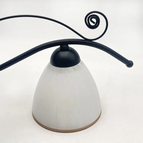 Csillár láncon RETRO 2xE27/60W/230V matt fekete