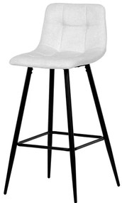 Fehér Szövet Bárszék. AUB-X7015 WT2