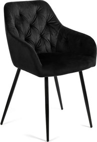 AVENBERG OBSIDIAN Étkezőgarnitúra 6x szék + asztal 200 cm