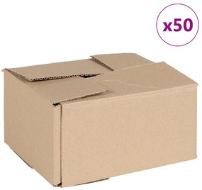 Összecsukható doboz 50 db 20x15x10 cm karton