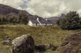 Poszter 91,5x60cm Glen Coe kunyhó, Assaf Frank