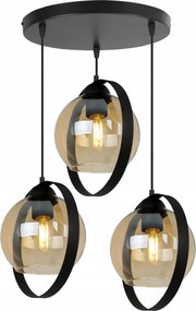 Mennyezeti Lámpa Lógó Csillár Hármas Üveg Lámpabúra Gyűrűk