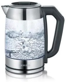 Tea-és vízforraló, 1,7 l, üveg, digitális, SEVERIN (KHKGB040)