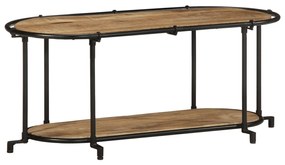 tömör nyers mangófa TV-szekrény 100 x 42 x 40 cm