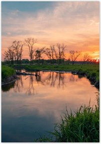 Poszterek 70x100 Folyó rét