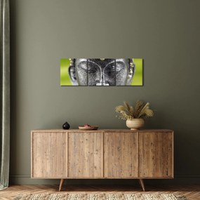 Kép - Buddha szobor II. (órával) (90x30 cm)