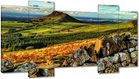 Festmények 120x65 Hegyi tájkép