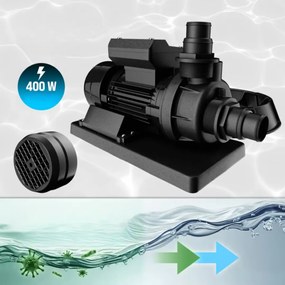 AQUA homokszűrő medencéhez, 10 200 l/h, kék Jurhan