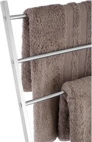 Ezüstszínű fém törölközőtartó állvány Dara – Premier Housewares