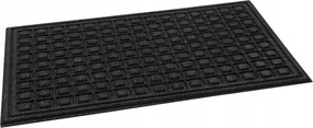Lábtörlő bemenet|erős |nedvszívó|fekete|40x60