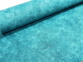 Tapéta Türkiz Vakolat Beton Mosható Tapéta