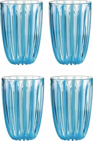 Guzzini Dolcevita 4 Műanyag pohár Kék