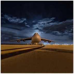 Poszterek 70x70 Nagy repülőgép repülőtér