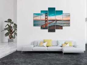 Kép - Golden Gate, San Francisco (150x105 cm)