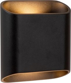 LUCIDE 69805-12-30 ATILA Modern Kültéri Fali Lámpa Fekete LED IP44
