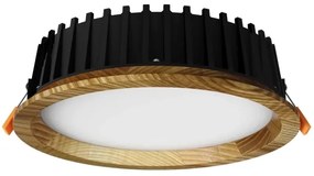 APLED - LED Lámpa RONDO WOODLINE LED/6W/230V 4000K átm. 15 cm kőris tömör fa