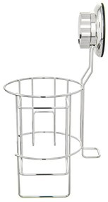 Öntapadós fém hajszárító tartó Bestlock Bath – Compactor