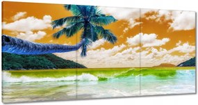 Vászonkép 180x90 Trópusok Tájkép Pálma