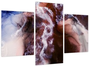 Kép - Lila márvány N⁰3 (90x60 cm)