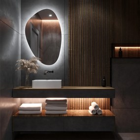 Atipikus tükör LED világítással G7