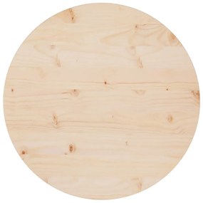 tömör fenyőfa asztallap Ø60 x 2,5 cm