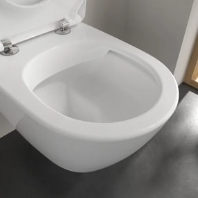 Villeroy & Boch 5614R2R1 - SUBWAY falra szerelhető WC, kerámia, SoftClose WC-ülőkével, fehér