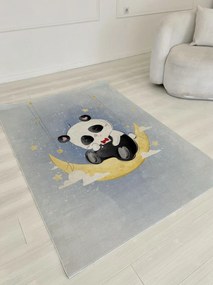 Panda mintás gyerekszőnyeg 130x180 cm