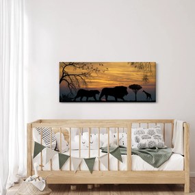 Safari képe (120x50 cm)
