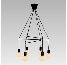 Prezent 17200 - Csillár zsinóron TWIG 6xE27/40W/230V