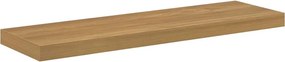 vidaXL Falpolc Falra szerelhető Barna 80 x 23,5 x 4 cm Faanyag