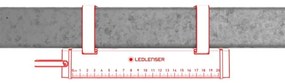 Ledlenser AF2R - LED-es, fényerőszabályozható, újratölthető munkalámpa IP54 1000 lm 50h