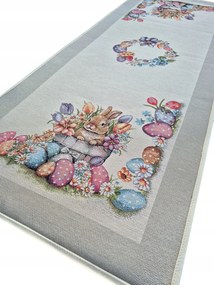 40x100 cm Húsvéti futópad nyuszikkal gobelin tömör Nagy Választék