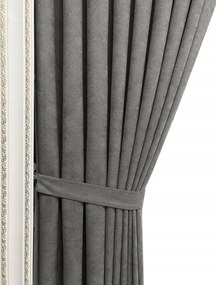 Függöny Velvet Milan Szürke méretre szabva