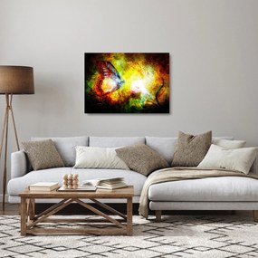 Kép - Kozmikus pillangó (üvegen) (70x50 cm)