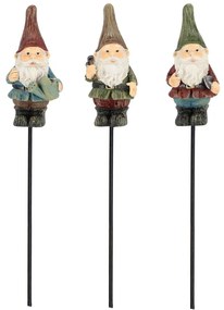 Poligyanta kerti leszúrható dekoráció szett 3 db-os Gnome – Esschert Design
