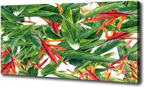 Vászonkép Virágos mintás 100x70 cm