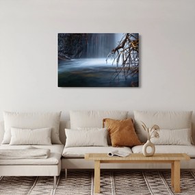 Egy téli lagúna képe (90x60 cm)