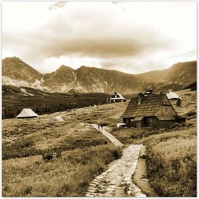 Poszterek 70x70 Tátra Lengyel hegyek Kilátás