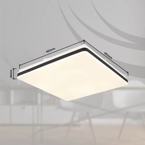 Globo 48025OBSH - LED Dimmelhető mennyezeti lámpa ULLY LED/24W/230V Tuya + távirányító