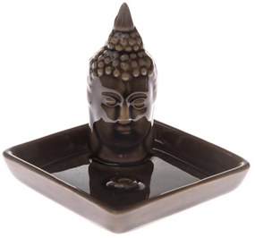 Kerámia állvány illatpálcikákhoz Buddha, 9 x 9 x 9cm